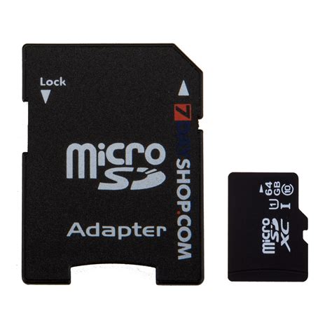 Using a 64 GB microSD/SD Memory Card or Larger 